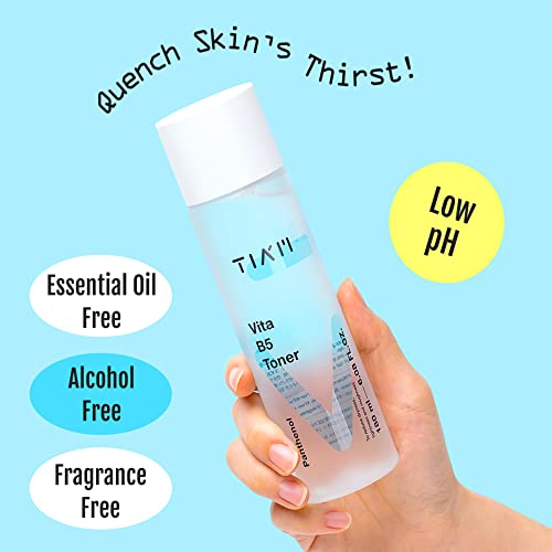 Tiam Vita B5 Toner, Deep Hydrating Toner Korean, Low Ph Toner For Dry Sensitive Skin, Toner For Combination Skin, B5 Vitamin, Alcohol Free, Fragrance Free, 6.1 Fl Oz #TOP1