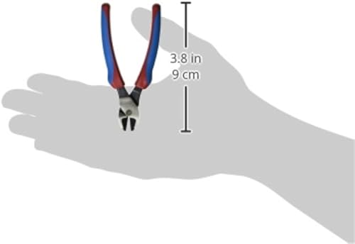Miniatura 6 de Channellock e338cb Alicates de corte diagonal de la serie E con Lap XLT conjunta y Código Azul Grips