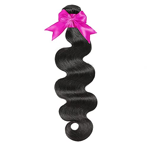 1 Bundles Body Wave Hair 10A Brazilian Body Wave Human Hair Bundles 100% Unprocessed Virgin Hair Body Wave Bundles (20 Inch)