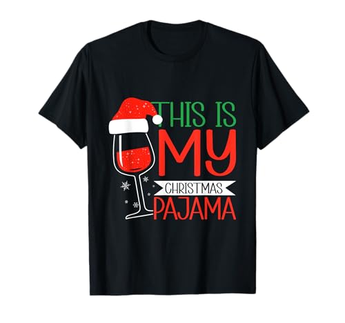 Questo è il mio pigiama natalizio Maglietta