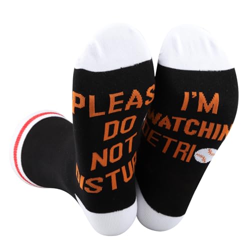 Calcetines de béisbol para regalo del día del padre a papás y esposos fanáticos