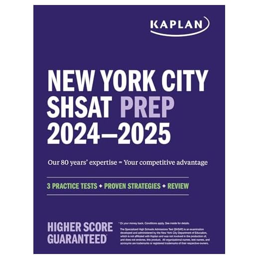 New York City SHSAT Prep 2024-2025: 3 Practice Tests + Proven Strategies + Review (Kaplan Test Prep NY)