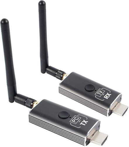 Image of ETZIN 150M HDMI Wireless Extender 1 TX up to 4 RX 1080P 60Hz 5.8GHz Audio Video Transmitter Receiver for TV Box to Multiple for Streaming Video from Laptop,Pc,TV Box to Monitor,TV,Projector EPL-1546WA