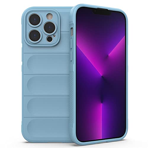 Coque iPhone 14 Pro Max Bleu Clair : Protection Anti-Chute