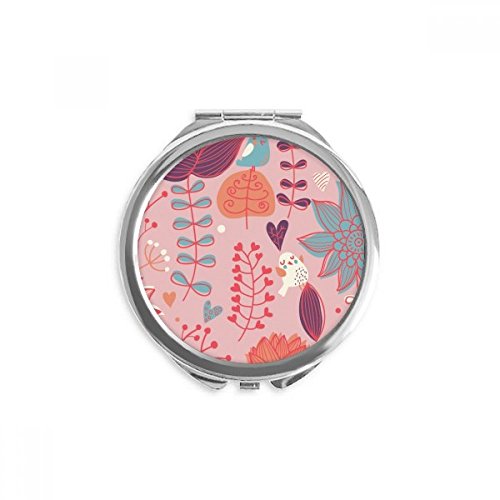 Miroir portable maquillage rond de poche pour corriger son teint partout