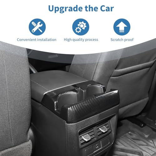 Cubierta de Panel Portavasos Trasero para Chevrolet Colorado 2023-2024 miniatura 4