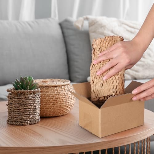 Image of zmybcpack 40 Pack 6 inchx4 inchx3 inch Corrugated Shipping Box, Cardboard Boxes Mailer | Small Mailing Packing Boxes for Shipping, Packing, Storage