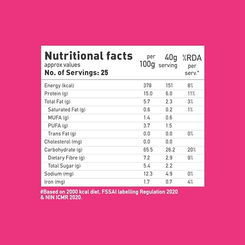 Image of Yogabar whole Quinoa 2 Kg | Whole Quinoa | Weight Loss alternative to Rice High In protein & Fibre |