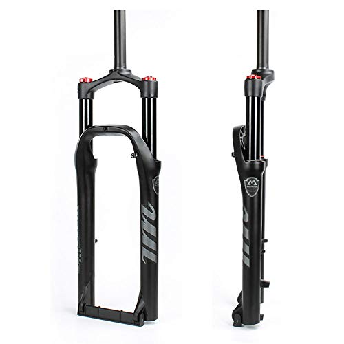 Syvrac 26Inch Bike Fat Air Fork, 1-1/8" Steering Tube Spread 135MM Travel 120MM Inner Tube D34MM for Beach Snow Bike E-Bike by Syvrac - Used condition - Image 3