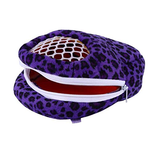 Tfwadmx Hamster Carrier Bag Portable Pet Outgoing Travel Backpack Animals Warm Handbags Sleeping Bed Breathable Mesh… - Image 3