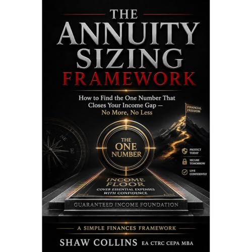 The Annuity Sizing Framework Audiolibro Por Shaw Collins arte de portada