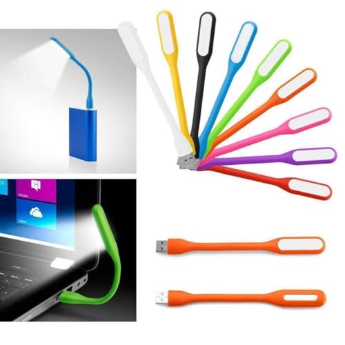 Image of NEW Combo USB Fan + Light /Type C + Micro USB OTG Adapter Multicolor (Pack of 4) Portable Cooling Fan Flexible Cooler Connect with Laptop, Smartphone, Powerbank