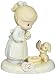 Precious Moments, Birthday Gifts, "Growing In Grace, Age 12", Bisque Porcelain Figurine, Brunette Girl, #260932B