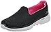 Produktbild Skechers Damen GO Walk 6 Big Splash Sneaker, Black/Hot Pink, 39 EU