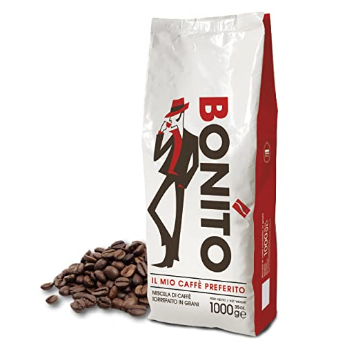 Caffè Bonito - Caffè in grani miscela KING, 90% ARABICA 1 kg