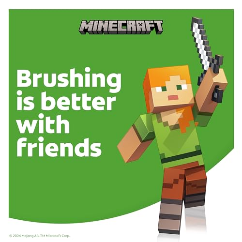 Image of Colgate Kids Minecraft Toothbrush, Extra Soft, 2 Pack