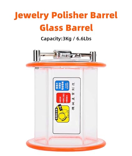 Luqeeg LUQEEGFVEAMTZQ027104 Jewelry Polisher Barrel, Jewelry Polisher Tumbler Parts thumb #1
