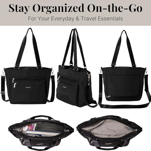 Baggallini Modern Everyday Shopper Tote-15.3" x11.6” Tote Women-Lightweight Work Travel Carry on Bag4