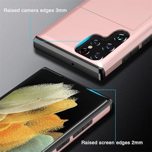 Coque Samsung S24 Ultra et A55 protégeant des chutes avec rangement cartes - 3