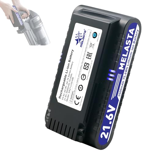 melasta VCA-SBT90 Batterie pour Samsung JET75/JET90/JET75 Pet/JET75 Completo/JET90 Multi/JET90 Pet/JET90 Completo Série Aspirateurs, 21,6V 3500mAh Li-ION...