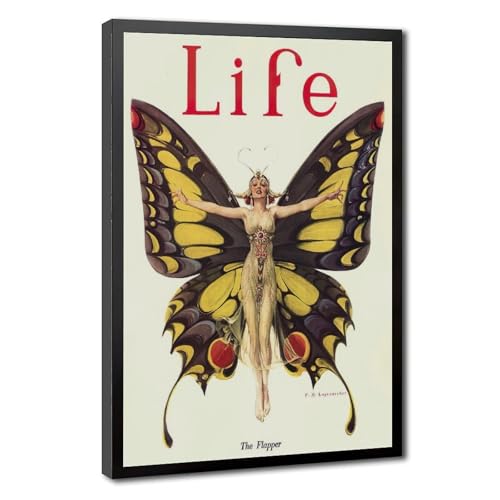 Poster Life Magazine F.X. Leyendecker toile The Flapper pour sublimer la déco de votre salon