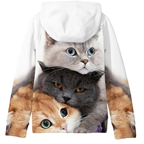 SAYM Big Girls Galaxy Fleece Pockets Sweatshirts Jacket Pullover Hoodies2