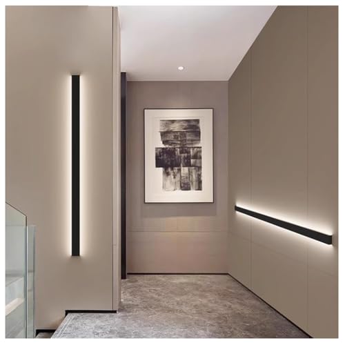 Riel de pared iluminado LED Mot de aluminio para terrazas elegantes 7