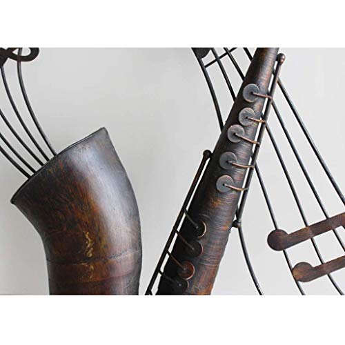 Sculpture Stéréo Musicale Vintage 71cm - Idée Cadeau Originale Déco Murale - 7