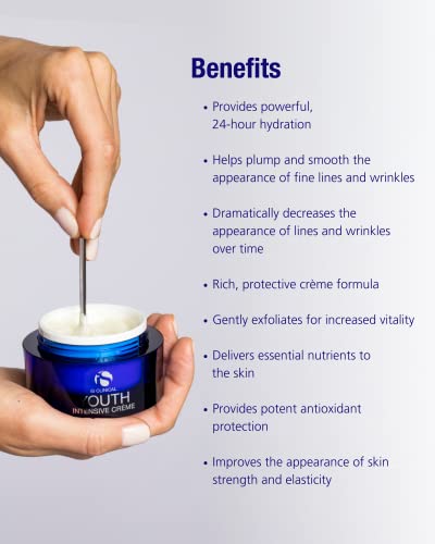 Is Clinical Youth Intensive Crème. Anti-Aging, Firming Face Cream. Reduces Appearance Of Fine Fines And Wrinkles #TOP3