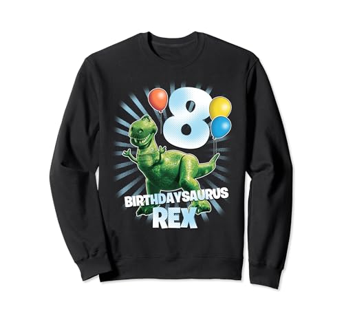 Sweat Toy Story Birthdaysaurus Rex 8 ans pour fête d'anniversaire enfant