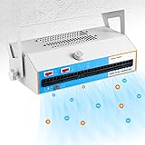 Spolehli Ionizing Air Blower Static Eliminator, Anti Static Ionizer Fan with Dual-Purpose Bracket, Industrial Esd Ionizer Fan for Widely Use (110V 60Hz)