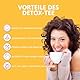 Detox Tee für Abnehmen, 28 Tage Gewichtsverlust Detox Tee – Natürliche Kräutermischung mit Camellia, Ginseng & Taraxacum – Fördert Stoffwechsel & unterstützt Balance, Koffeinfreier