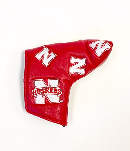 PRG Americas NCAA Nebraska Cornhuskers Blade Putter Cover, Red