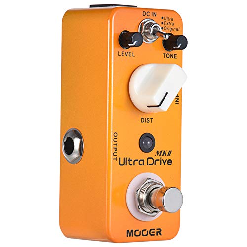 MOOER Drive MKII Pédale Distortion 3 modes: Original/Extra/Ultra - Les Beatles, Paul McCartney, John Lennon, RIngo Starr, George Harrison MOOER Drive MKII Pédale Distortion 3 modes: Original/Extra/Ultra – Image 4
