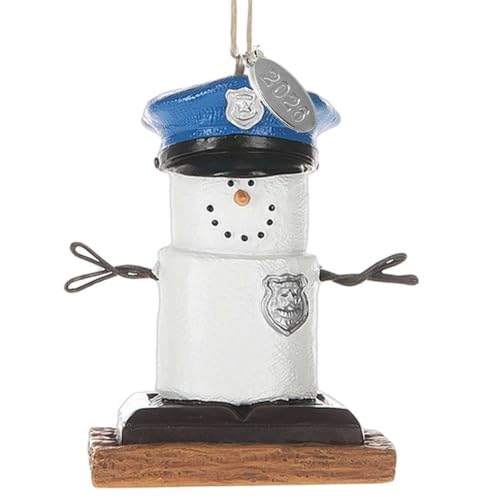 Smores Ornament 2026 - Police Officer Gifts, Police Christmas Ornaments - Cute Police...