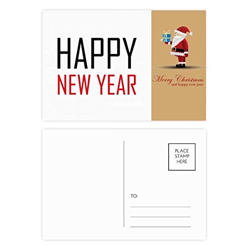 Cartes postales jour de l'an et bénédiction du Père Noël (lot de 20)