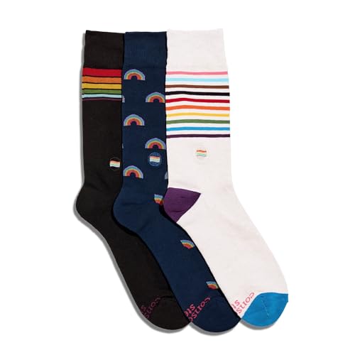 Image of Conscious Step Women's Fair Trade Organic Cotton Crew Socks | 3 Pack | Every Pair Helps Support our Humanitarian Partners