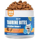 Just Try Taurine Chews for Cats with Vitamins & Omega-3, 300 Bites