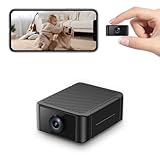 Hidden Camera 4K Ultra HD, Mini WiFi Spy Camera with Night Vision, Motion Detection Alerts, SD Card & Cloud Storage, 2.4G Wireless Indoor Security Camera for Home & Office