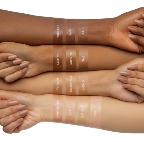 HUDA BEAUTY GloWish Multidew Vegan Skin Tint Foundation 09 Extra Tan - Thumbnail 4