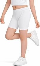 Cotton Cycling Shorts for Girls | Soft Stretchable Regular Fit | Breathable Skin-Friendly Fabric |Sports & Casual Use (Pack of 1)
