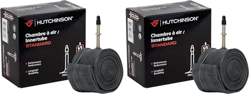 Chambre à air Hutchinson Schrader anti-crevaison lot de 2 durables