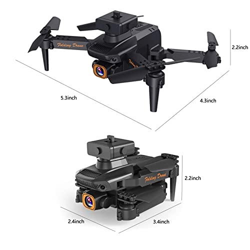 Mini-Drone-With-Dual-1080P-HD-FPV-Camera-Remote-Control-Toys-Gifts-for-Boys-Girls-with-Altitude-Hold-Headless-Mode-Remote-Control-Toys-Gifts-39-Mins-Flight-Time-One-Key-Start-Speed-Adjustment