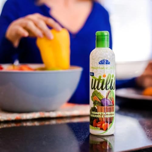 Kit 3 Desinfetante Frutas Verduras e Legumes Utilis Coala - 300ml