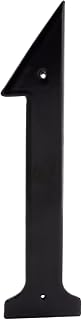 Montague Metal Products Standard Font Individual House Number, 1, 10-Inch