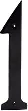 Montague Metal Products Standard Font Individual House Number, 1, 8-Inch