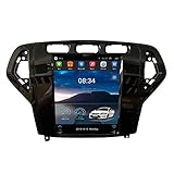 [Modelos aplicables] ESPECIAL PARA Ford Mondeo mk4 2007-2010, admiten los puertos originales de su automóvil, puede instalar directamente después de recibir el paquete Plug & Play: No necesita piezas o cables adicionales. Nota: Este coche tiene 2 tipos de marcos. Si desea negro, elija la opción A, si desea Silver, elija la opción B.