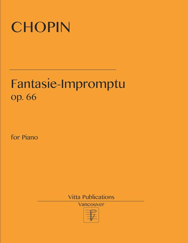Impromptu Chopin Fantasie-Impromptu: op. 66: Chopin, Frederic