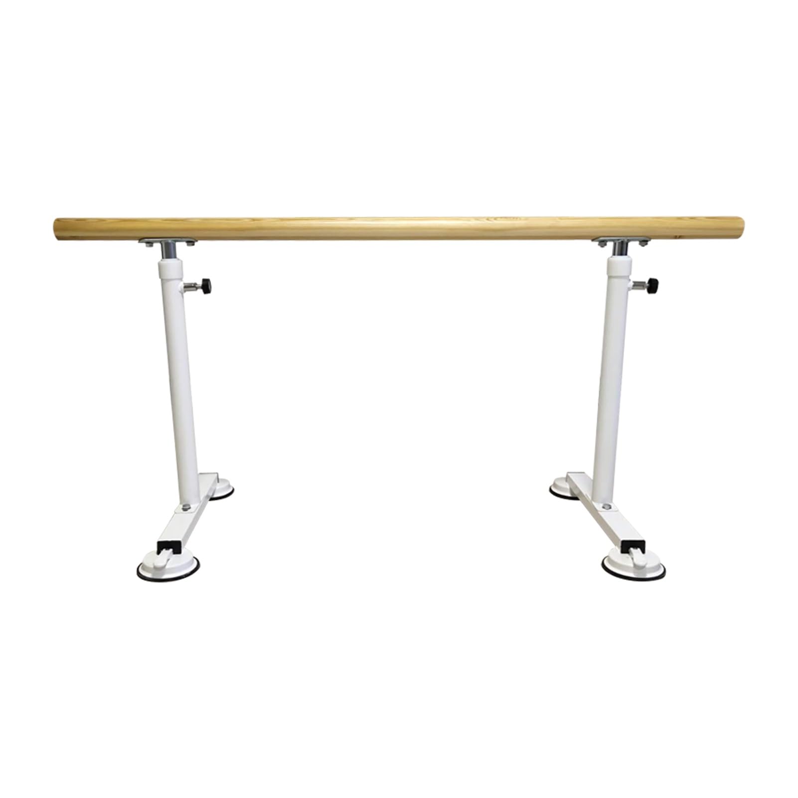 Ballettstangen, verstellbare Tanzstangen, einzigartige Ballettstangen aus Holz, 1,5 Meter lang, professionelle tragbare Mobile Ballettstangen mit stabilen Fußpo,