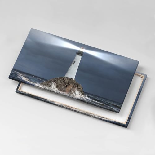 Image sur Toile Phare 140x70cm | Solution Déco pour Grand Mur Blanc